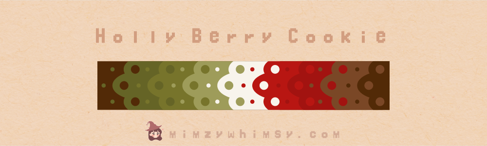 Holly Berry Cookie Holly Berry Cookie