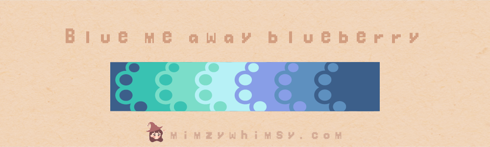 Blue me away blueberry